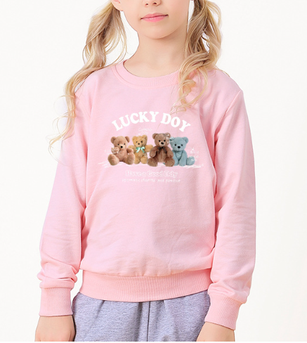 Baby Cute Bear Pattern Crewneck Cotton Hoodies In Autumn, MyKids-USA®, Baby & Toddler Outerwear, MyKids-USA - - - - - - - .