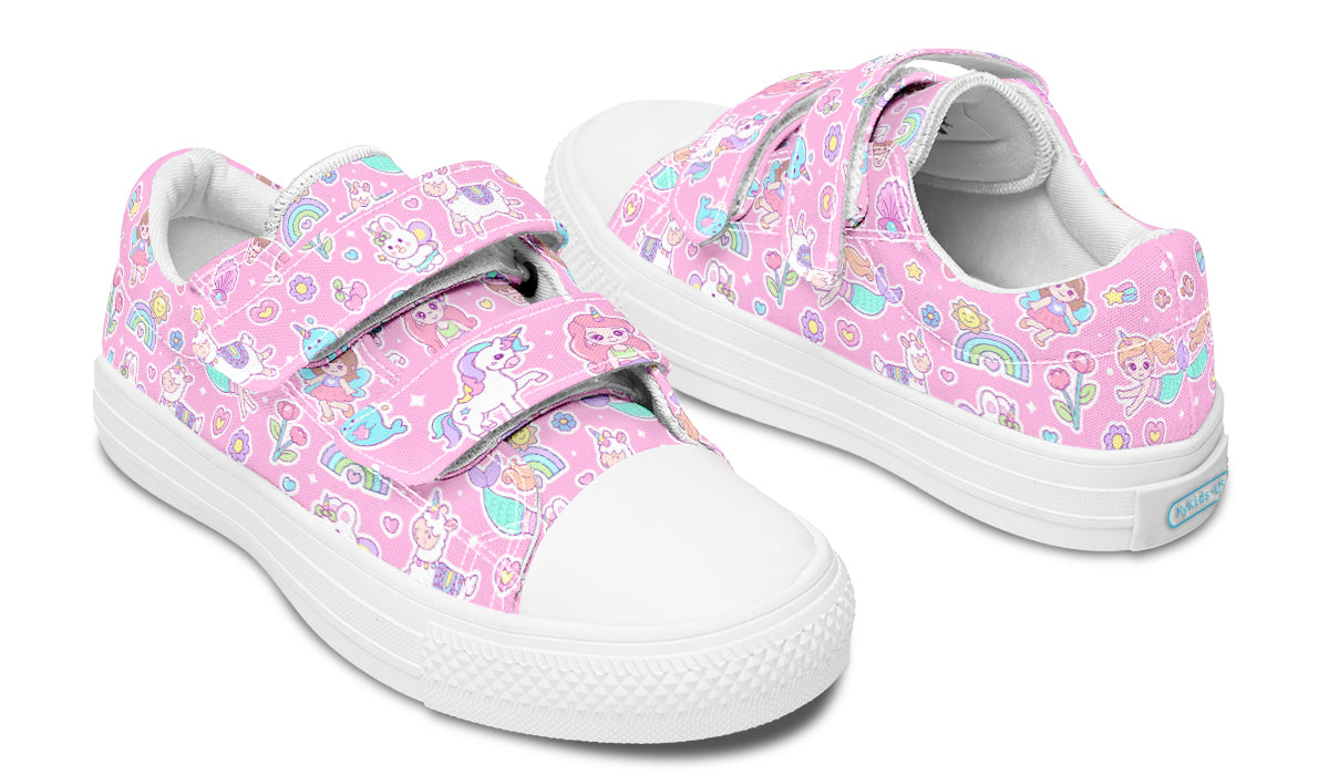 Kids Shoes Low Tops Mermaid And Unicorns, MyKids-USA®, Kids Low Tops, MyKids-USA - - - - - - -