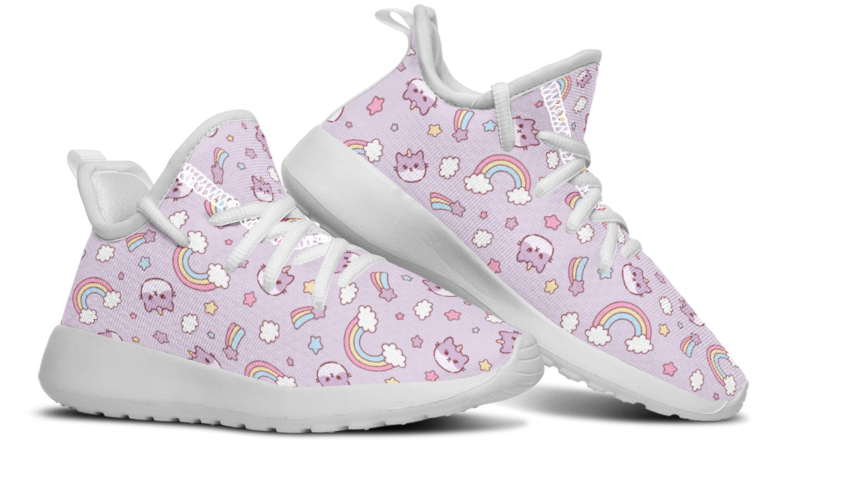 Kids Shoes Sneakers Rainbow And Cats, MyKids-USA®, Kids Sneakers, MyKids-USA - - - - - - -