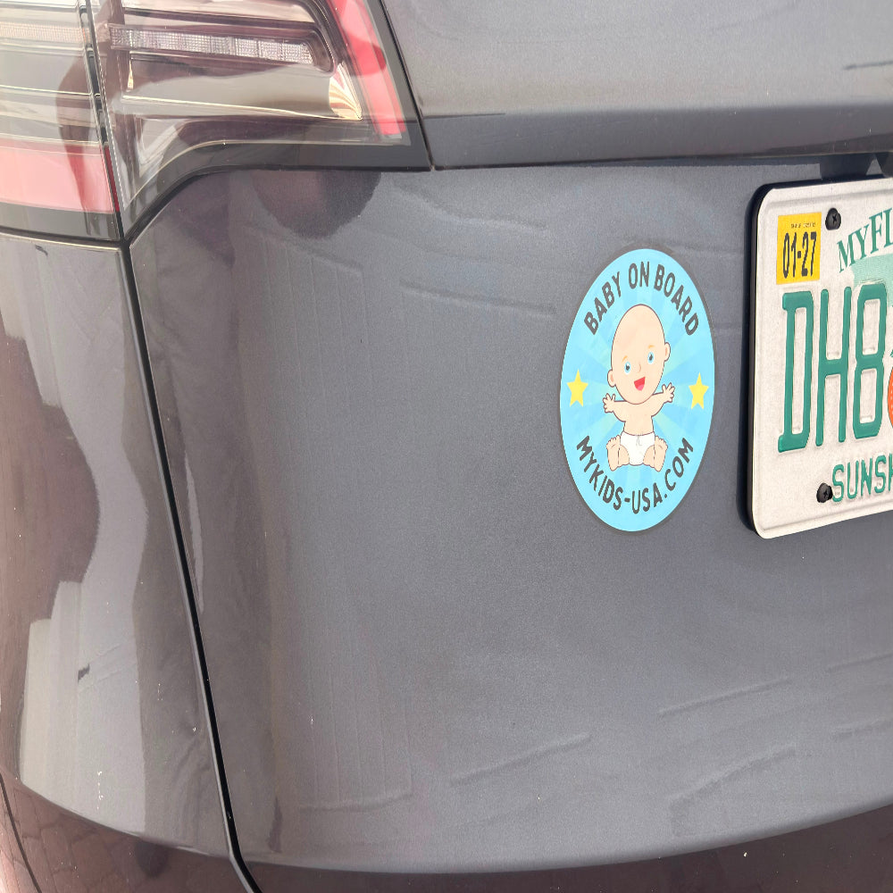 MyKids-USA® Baby on Board Sticker 2 Sets