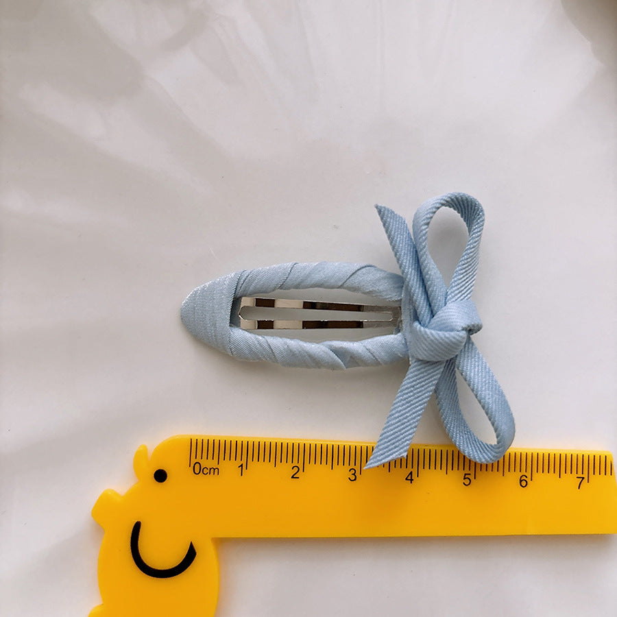 Collection of 2 Butterfly-bow Decorated Hair Clips and Hair Ties, MyKids-USA®, Hair Pins, Claws & Clips, MyKids-USA - - - - - - - .