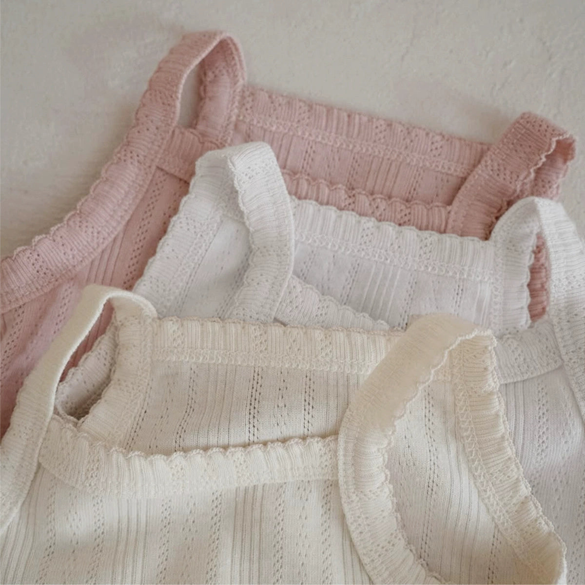 Summer Arrival Baby Unisex Simple Sleeveless Solid Color Striped Onesies, MyKids-USA®, Baby One-Pieces, MyKids-USA - - - - - - -