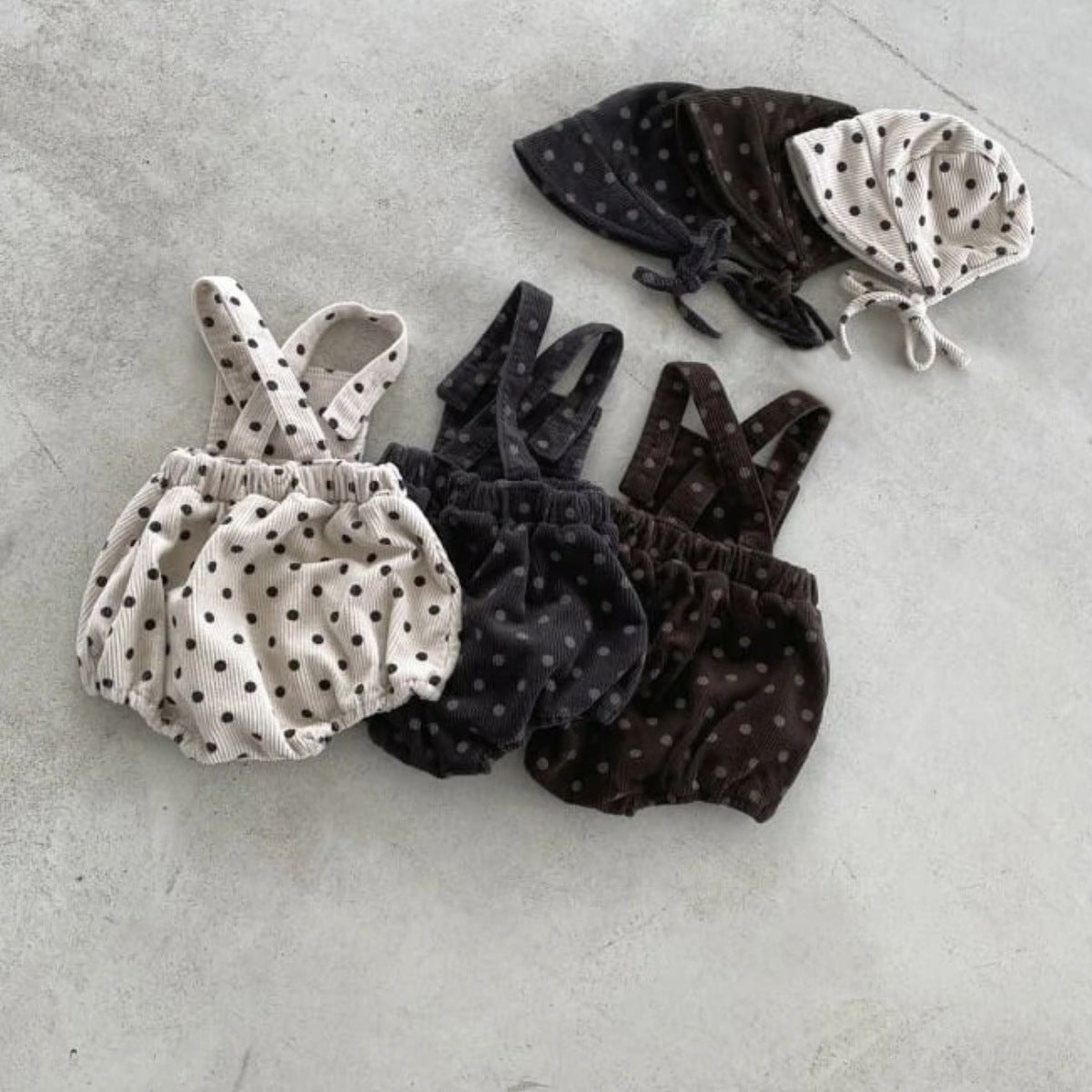 Autumn and Spring Arrival Baby Unisex Dots Pattern Sleeveless Strap Bodysuit, MyKids-USA®, Bodysuits, MyKids-USA - - - - - - - .