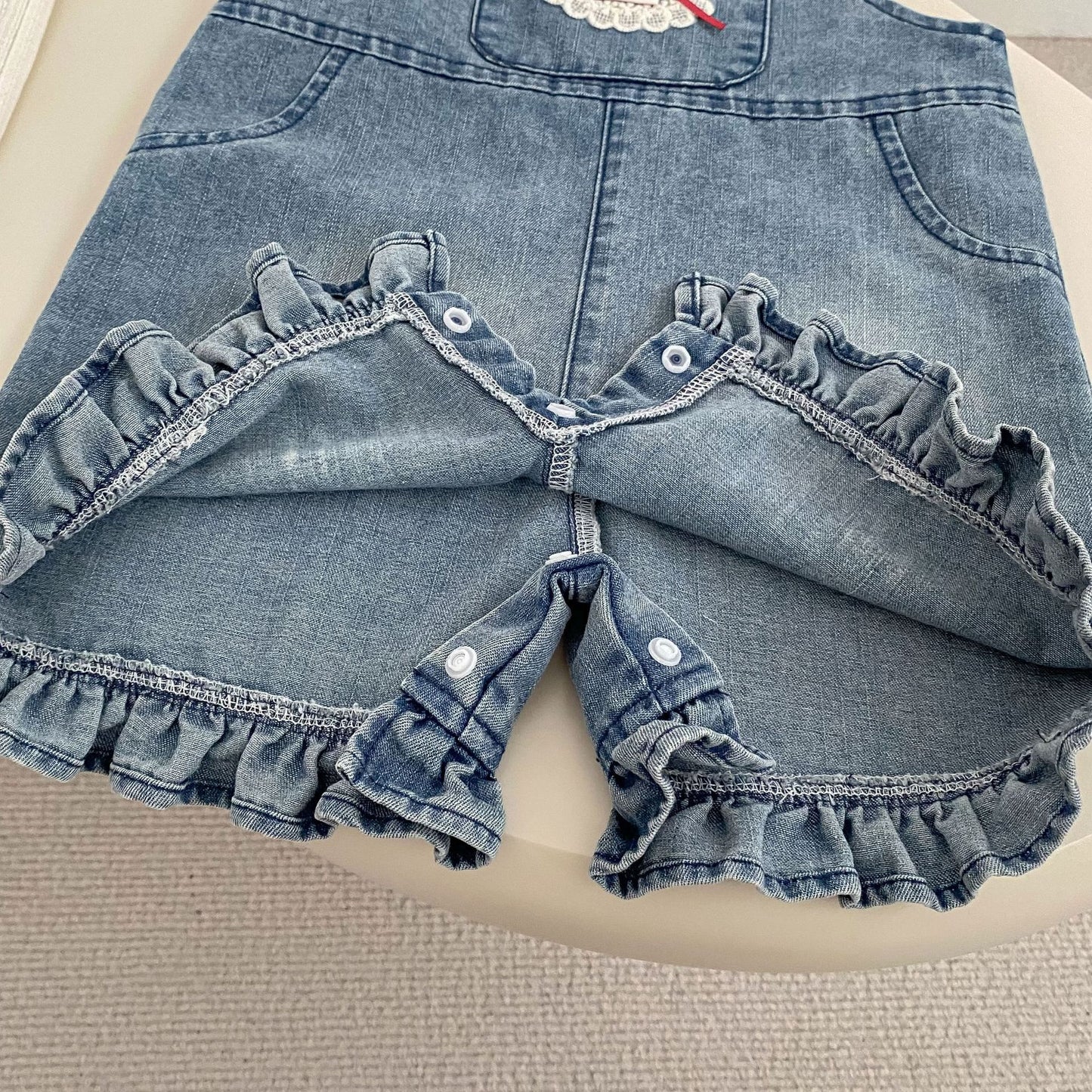 Design Summer Baby Kids Girls Sleeveless Embroidered Overalls, MyKids-USA®, Baby & Children's One-Pieces, MyKids-USA - - - - - - - .