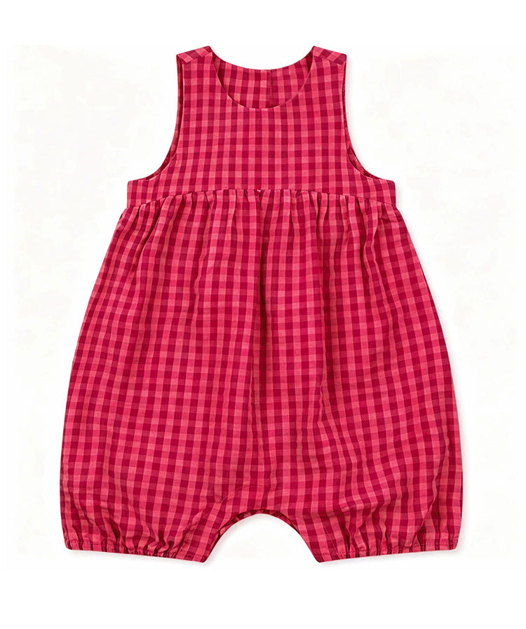 Summer Arrival Baby Girls Sleeveless Plaid Pattern Dress, MyKids-USA®, Baby & Children's Dresses, MyKids-USA - - - - - - - .
