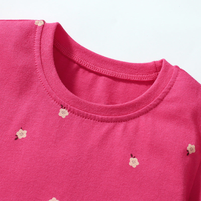 Summer Arrival Rainbow and Dots Pattern Short Sleeves Dress for Stylish Girls, MyKids-USA®, Baby & Toddler Dresses, MyKids-USA - - - - - - -