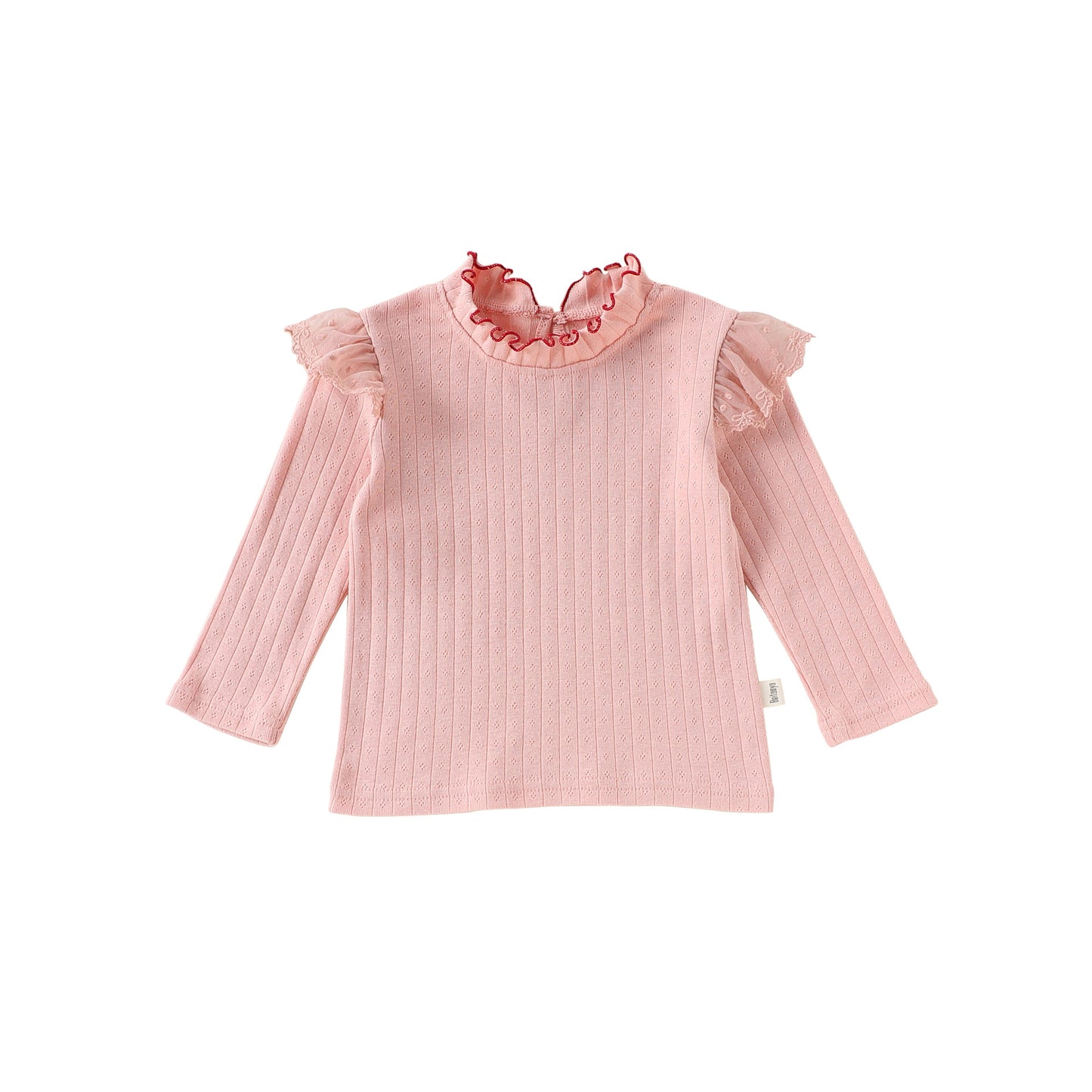 Arrival Spring Baby Kids Girls Solid Color Top, MyKids-USA®, Shirts, MyKids-USA - Size/Age - 73 (6-9M) - Color - Pink - - - TR2602021406-C.
