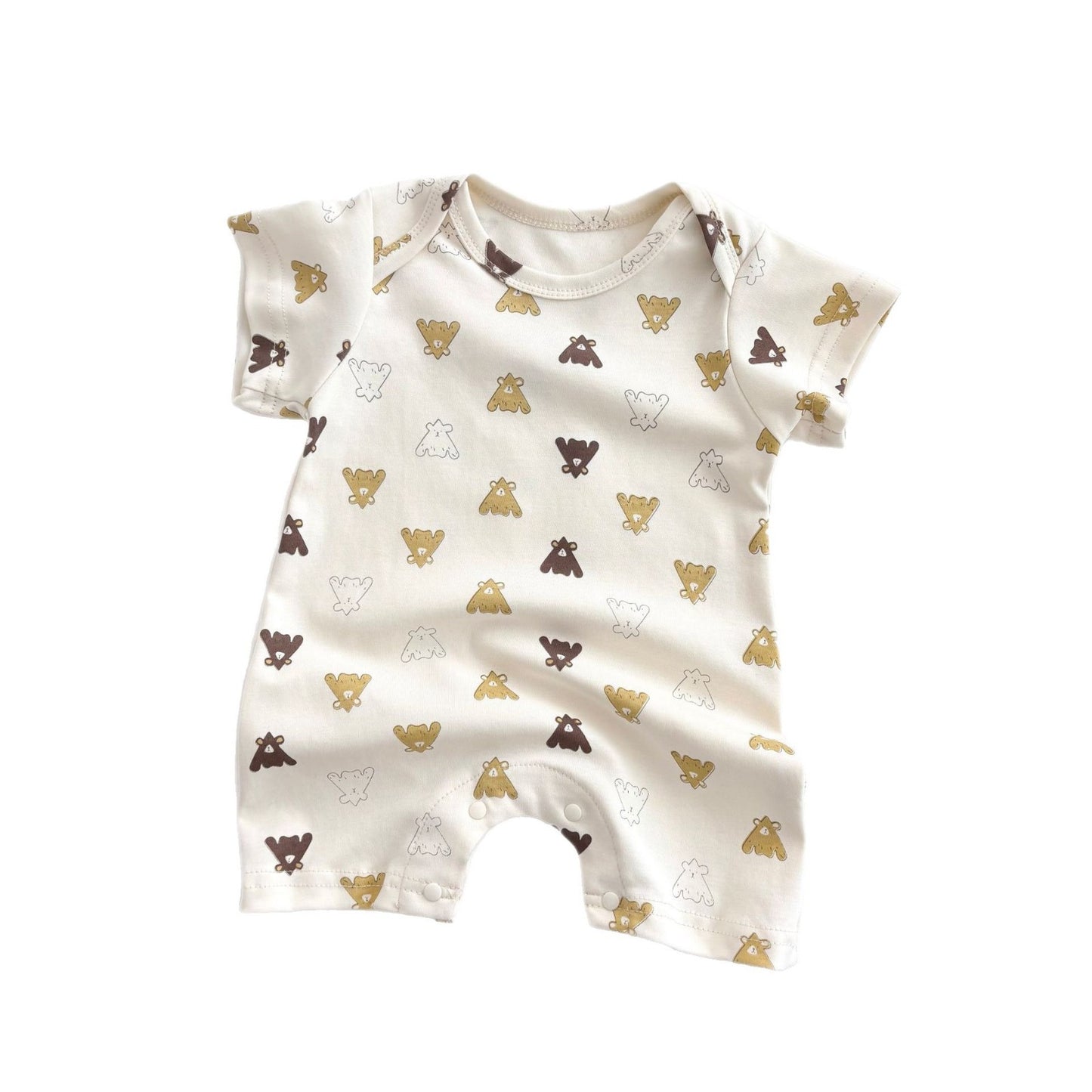 Summer Arrival Baby Boys and Girls Short Sleeves Crew Neck Animals Cartoon Pattern Rompers, MyKids-USA®, Baby One-Pieces, MyKids-USA - - - - - - - .