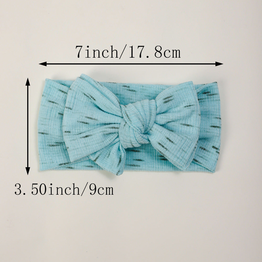 Printed Bow Headband for Baby with Fontanelle Protection, MyKids-USA®, Hair Pins, Claws & Clips, MyKids-USA - - - - - - - .
