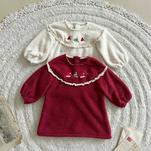 Winter and Spring Arrival Baby Kids Girls Fluffy Long Sleeves Christmas Pattern Dress, MyKids-USA®, Baby & Toddler Dresses, MyKids-USA - - - - - - - .
