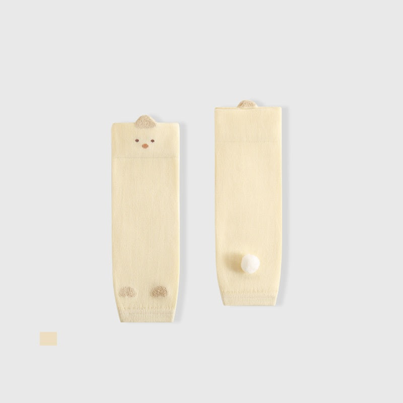 Spring and Autumn Baby Unisex Breathable Color Patchwork Knee Sleeves 23-27cm, MyKids-USA®, Baby Protective Wear, MyKids-USA - Size/Age - S (6-12M) - Color - Yellow - - - TR2511172156-E