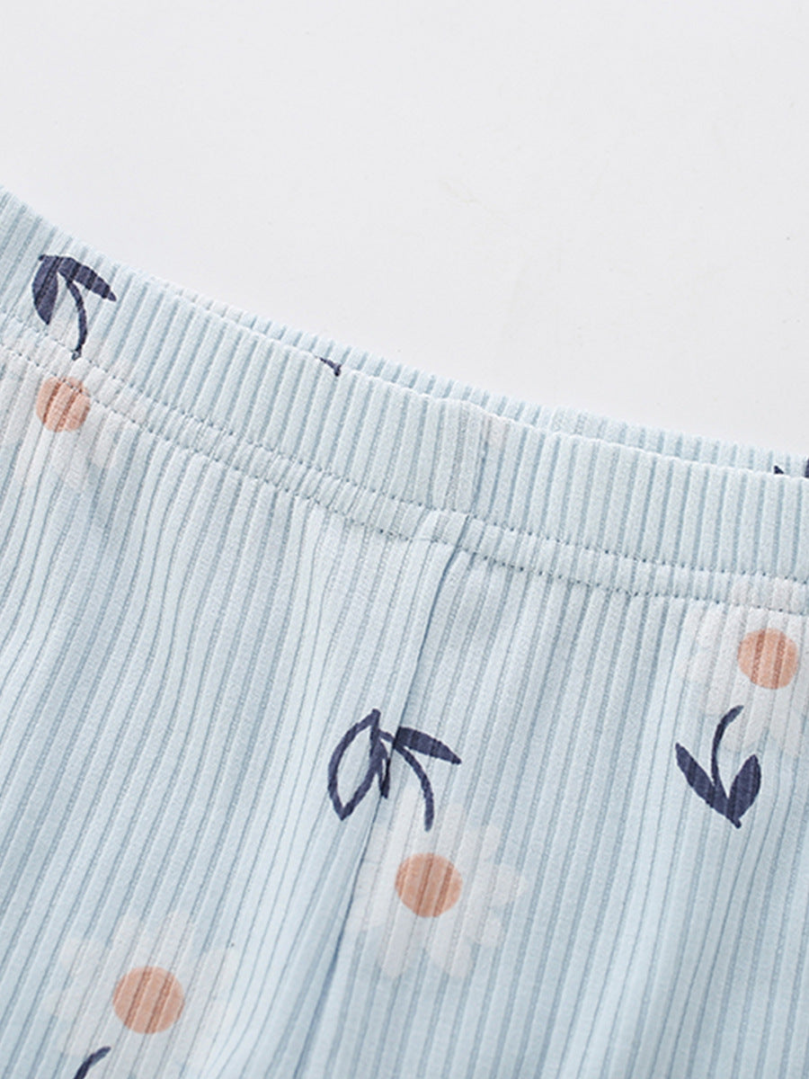 Summer Hot Selling Baby Kids Girls Short Sleeves Cartoon Animals Pattern T-shirt and Floral Pants Clothing Set, MyKids-USA®, Baby & Toddler Outfits, MyKids-USA - - - - - - - .