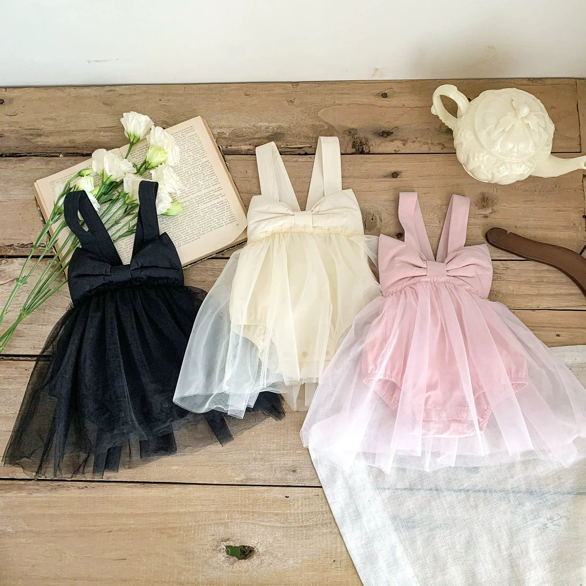 Summer Arrival Baby Girls Solid Color Tulle Design Sleeveless Dress, MyKids-USA®, Baby & Toddler Dresses, MyKids-USA - - - - - - -