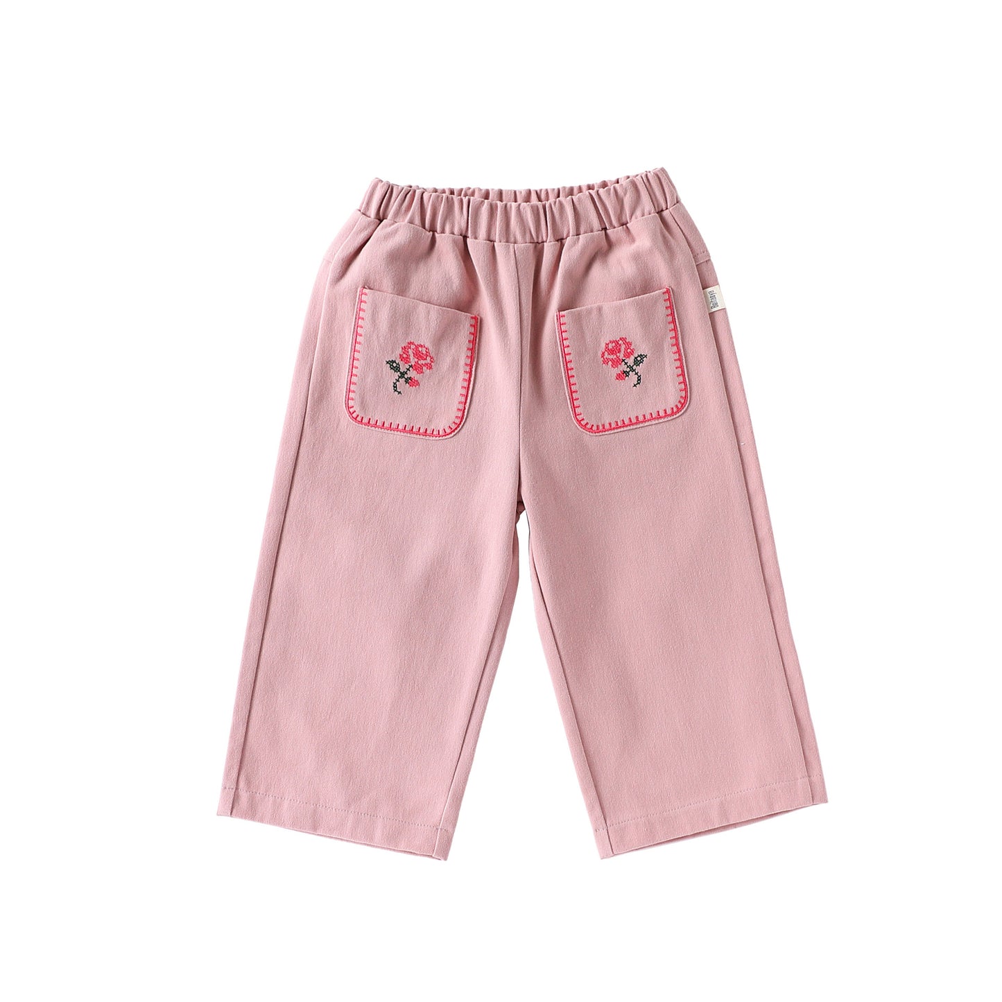 Spring and Autumn Arrival Casual Baby Kids Girls Flowers Pattern Pants, MyKids-USA®, Trousers, MyKids-USA - Size/Age - 80 (9-12M) - Color - Pink - - - TR2509272335-B