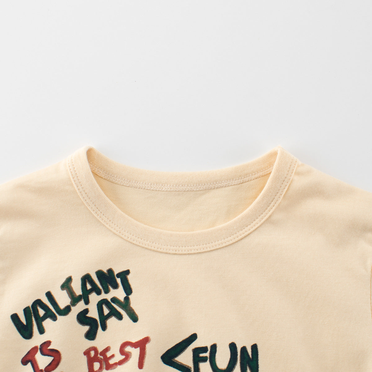 Summer Girls’ Letters Print T-shirt in European and American Style, MyKids-USA®, Baby & Toddler Tops, MyKids-USA - - - - - - -