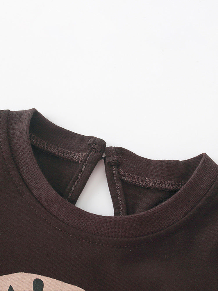 Summer Baby Kids Girls Leopard Cartoon Print T-Shirt And Pants Clothing Set, MyKids-USA®, Baby & Toddler Outfits, MyKids-USA - - - - - - -