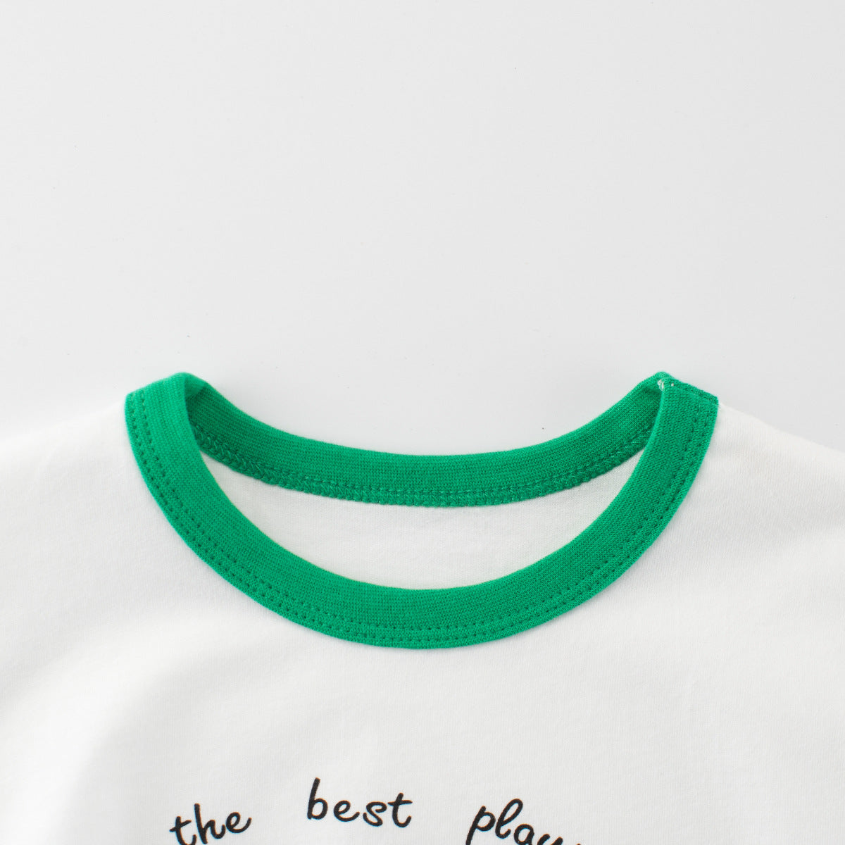 Summer Kids’ Teddy Bear Cartoon and Letters Print T-shirt in European and American Style, MyKids-USA®, Baby & Toddler Tops, MyKids-USA - - - - - - -