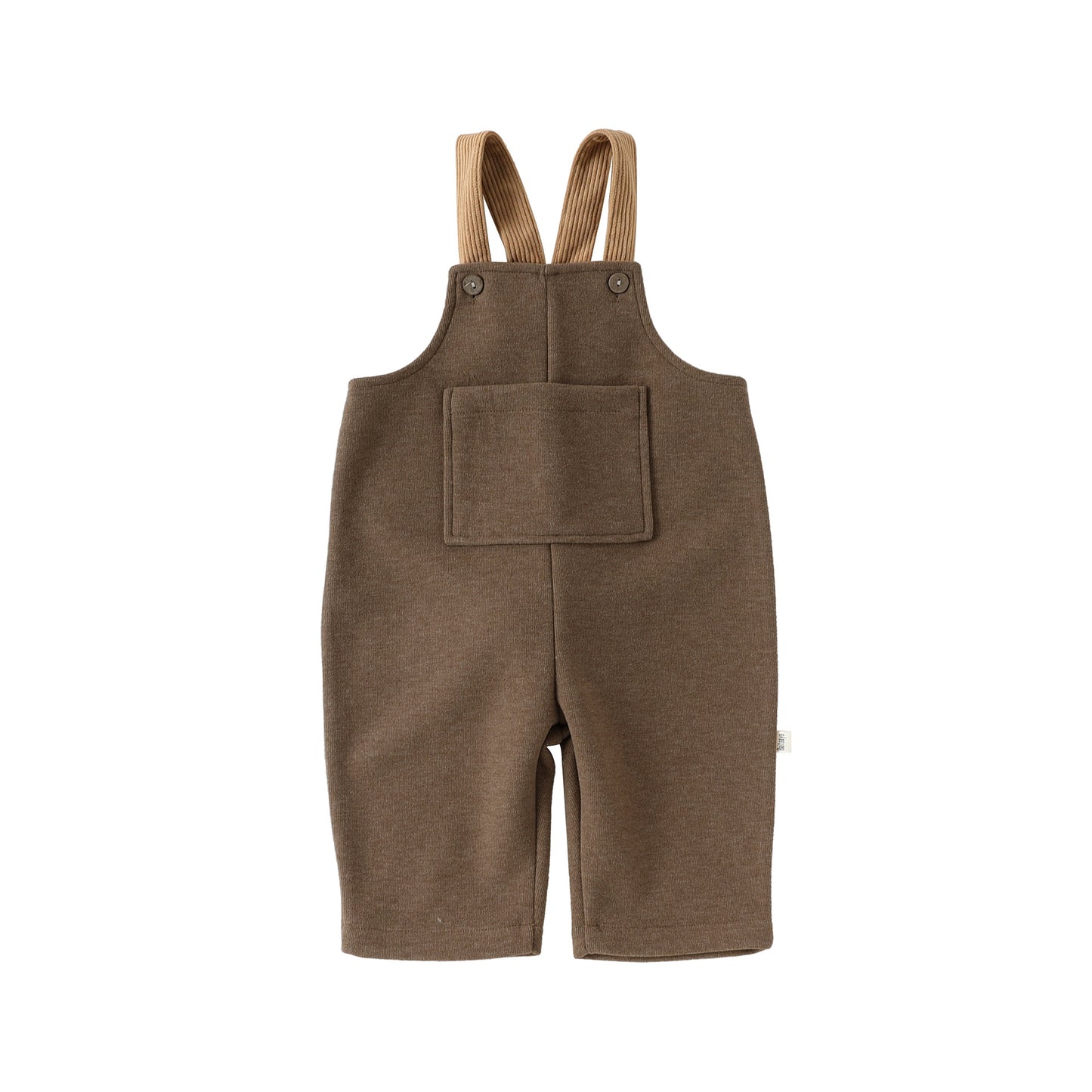 Winter and Spring Arrival Baby Unisex Sleeveless Color Patchwork Rompers Overalls, MyKids-USA®, Baby One-Pieces, MyKids-USA - Size/Age - 80 (9-12M) - Color - Brown - - - TR2512271022-B.