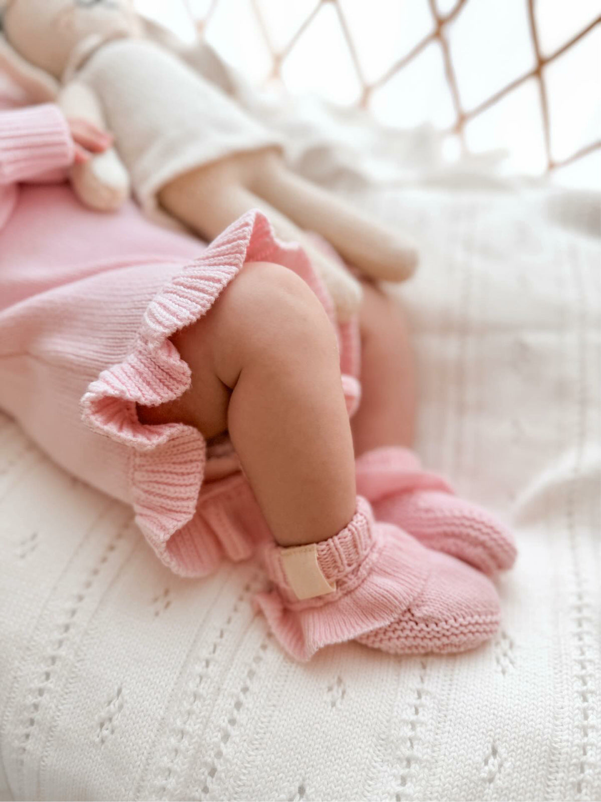 MyKids-USA® Autumn and Winter Arrival Solid Color Baby Kids Girls Princess Long Sleeves Knitted Bodysuit