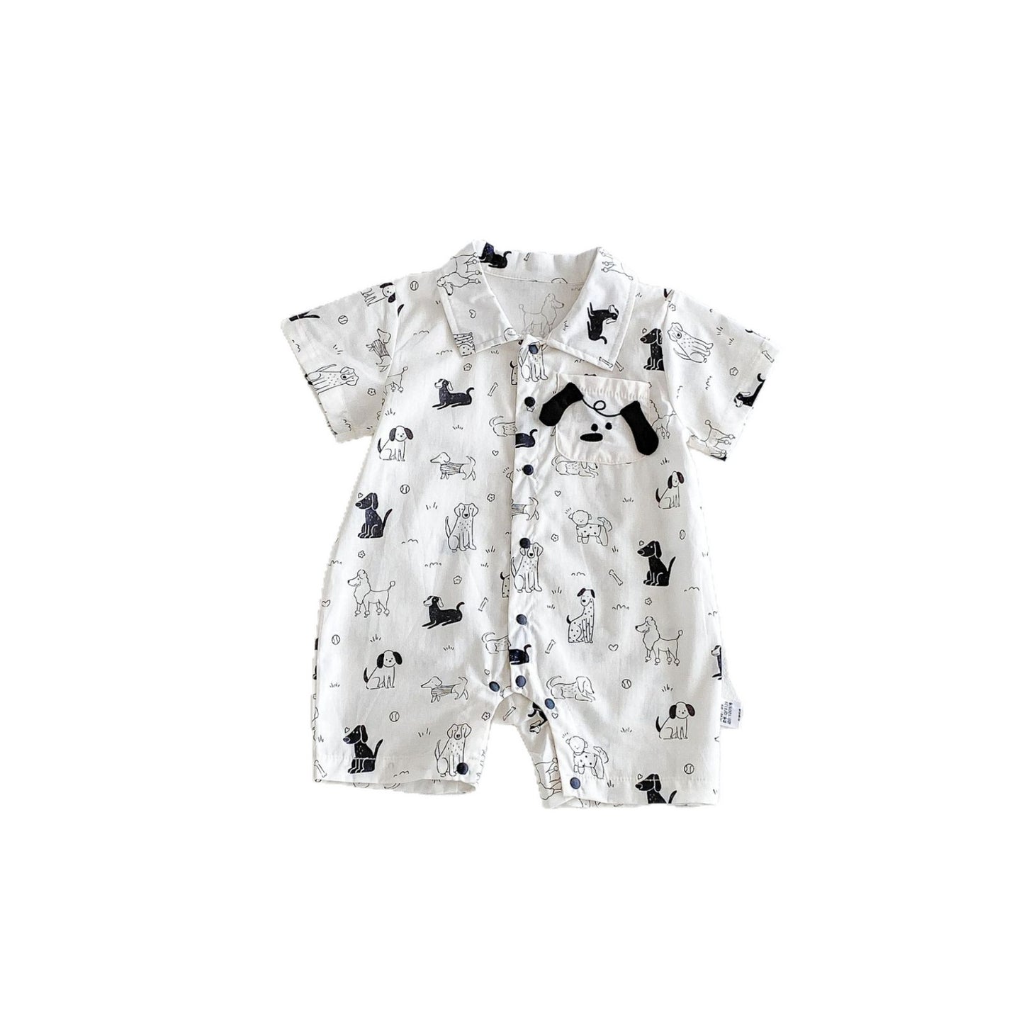 Summer Arrival Baby Boys Short Sleeves Cartoon Rompers Bodysuits, MyKids-USA®, Baby & Children's One-Pieces, MyKids-USA - - - - - - - .