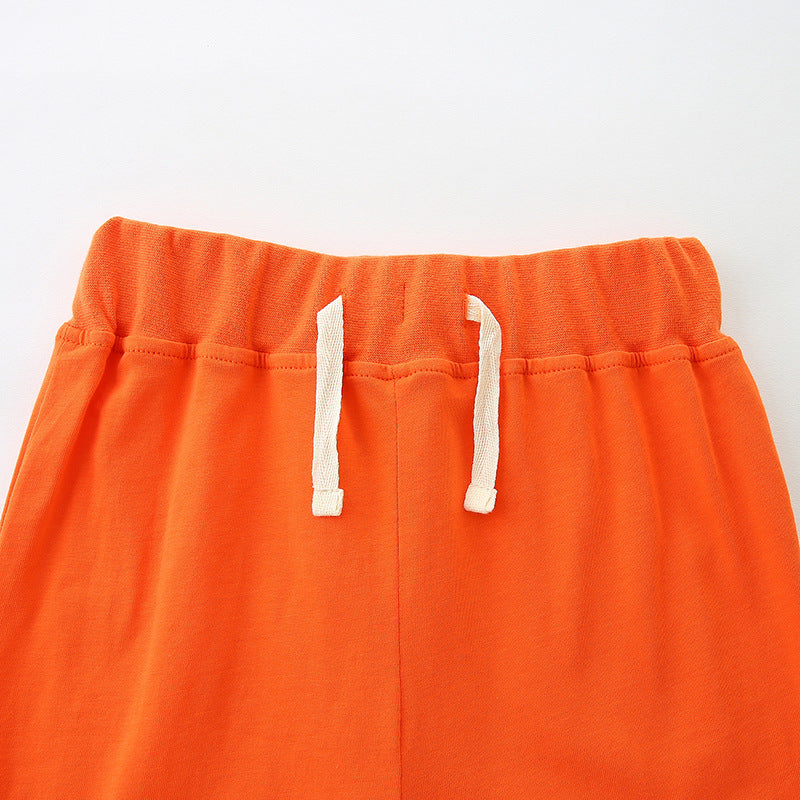 Summer Baby Kids Jungle Animals Cartoon Pattern T-shirt and Shorts Clothing Set for Boys, MyKids-USA®, Baby & Toddler Outfits, MyKids-USA - - - - - - -