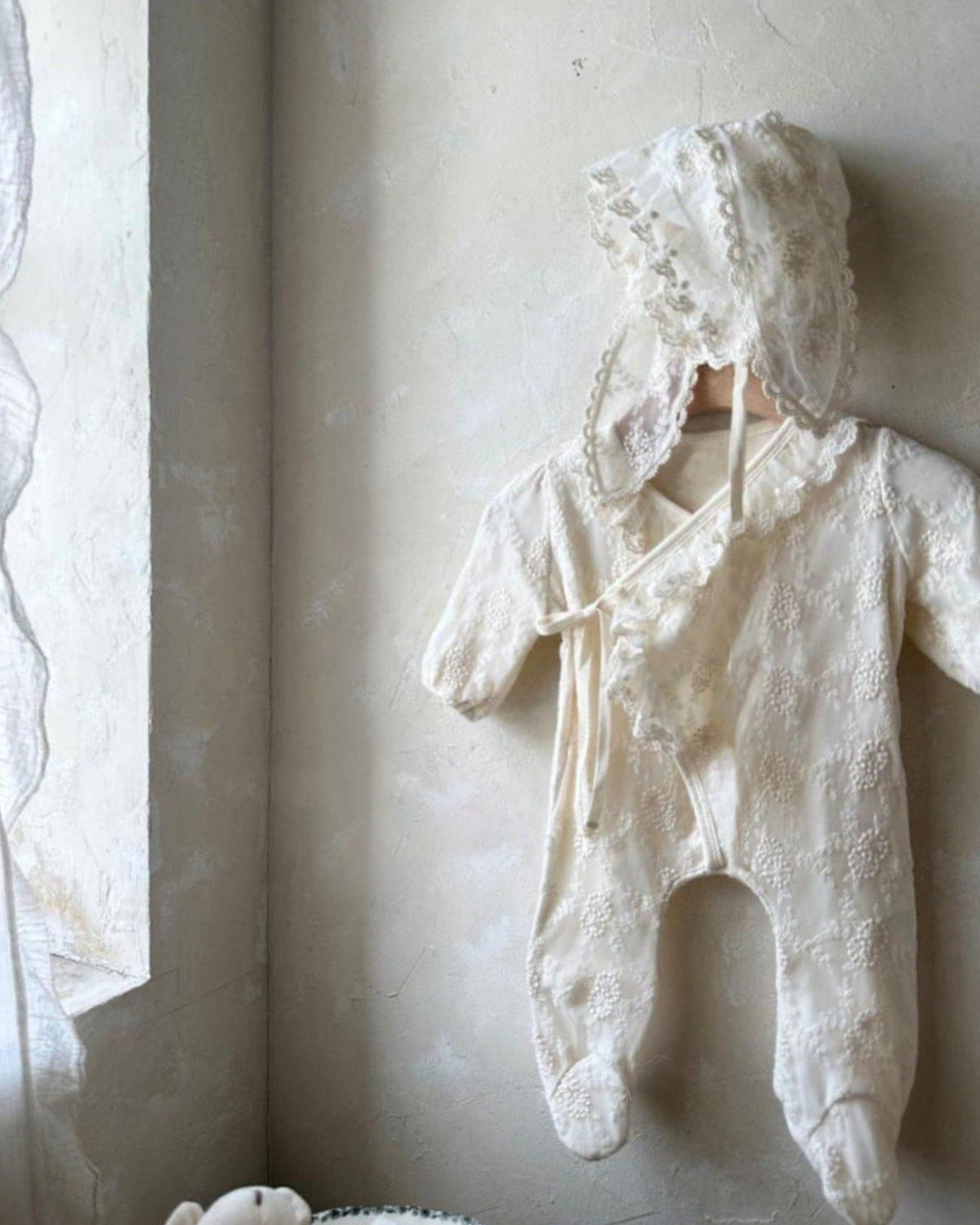 Spring and Summer Arrival Baby Unisex Solid Color Lace Long Sleeves Rompers, MyKids-USA®, Baby One-Pieces, MyKids-USA - - - - - - - .