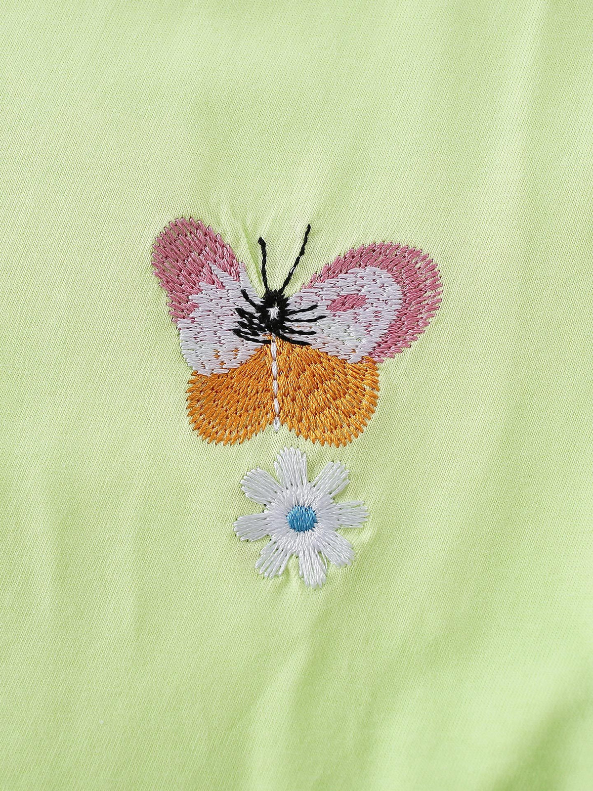 MyKids-USA® Spring and Autumn Baby Kids Girls Butterfly Cartoon Pattern Long Sleeves Top