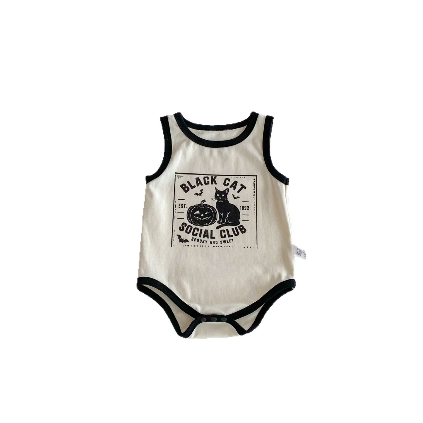 Summer Arrival Baby Unisex Cartoon Pattern Sleeveless Onesies, MyKids-USA®, Bodysuits, MyKids-USA - - - - - - -