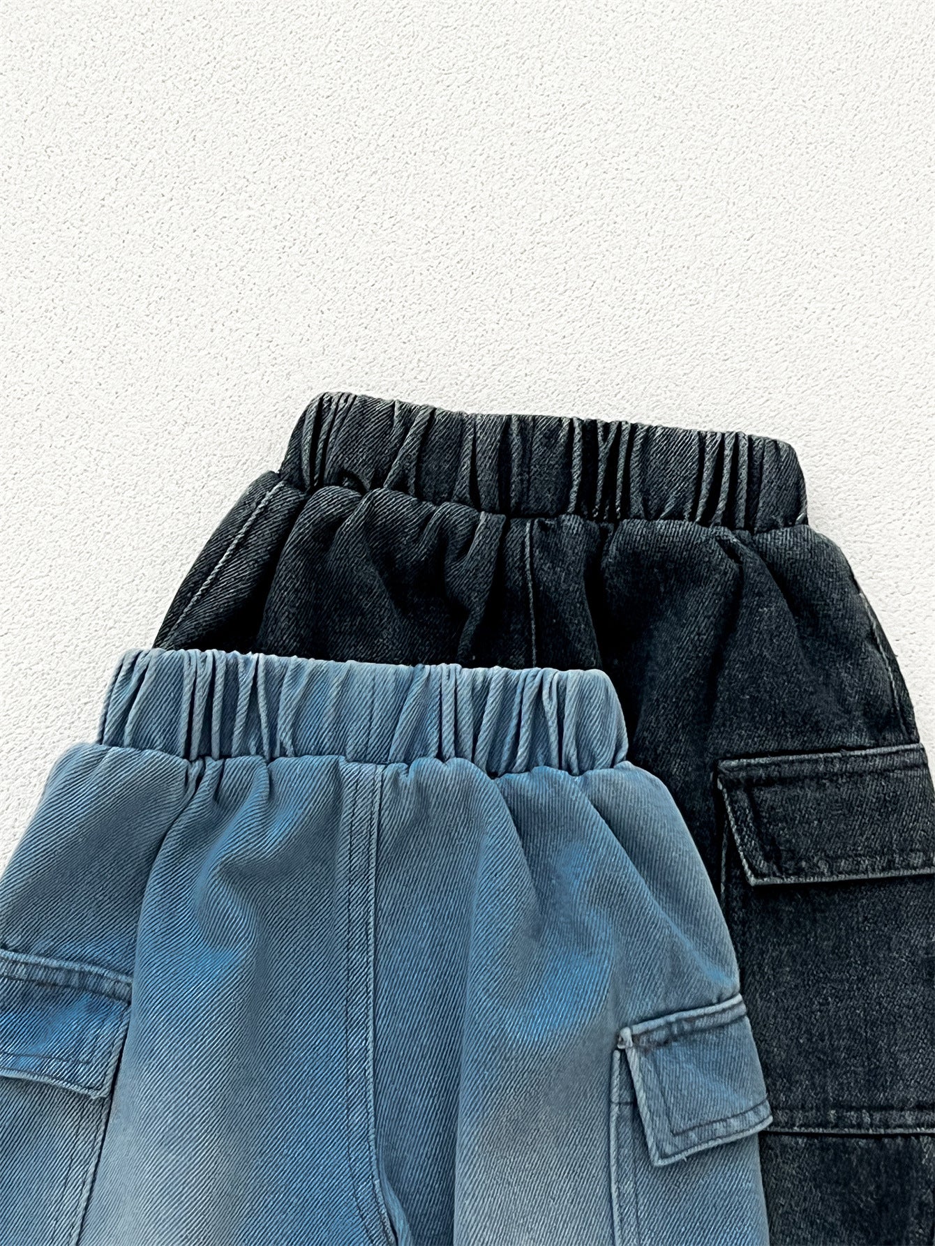 Arrival Modern Casual Unisex Denim Patchwork Style Pants, MyKids-USA®, Baby & Toddler Bottoms, MyKids-USA - - - - - - -