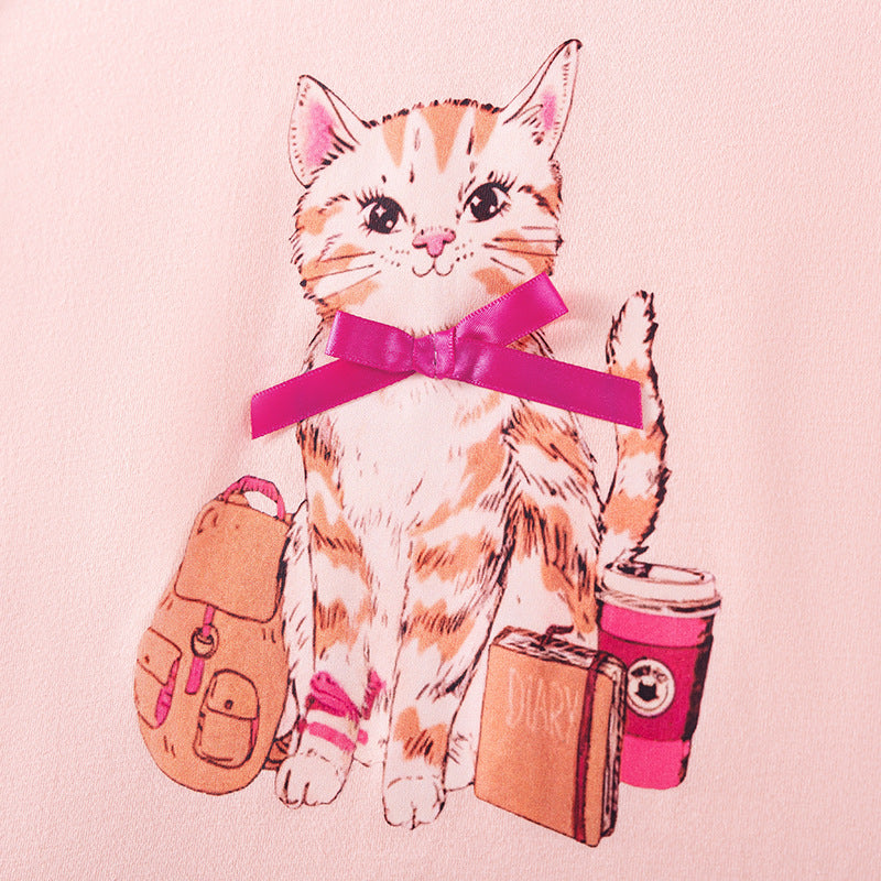 Summer Hot Selling Baby Kids Girls Short Sleeves Cartoon Pattern T-shirt and Pants Clothing Set, MyKids-USA®, Baby & Toddler Outfits, MyKids-USA - - - - - - - .