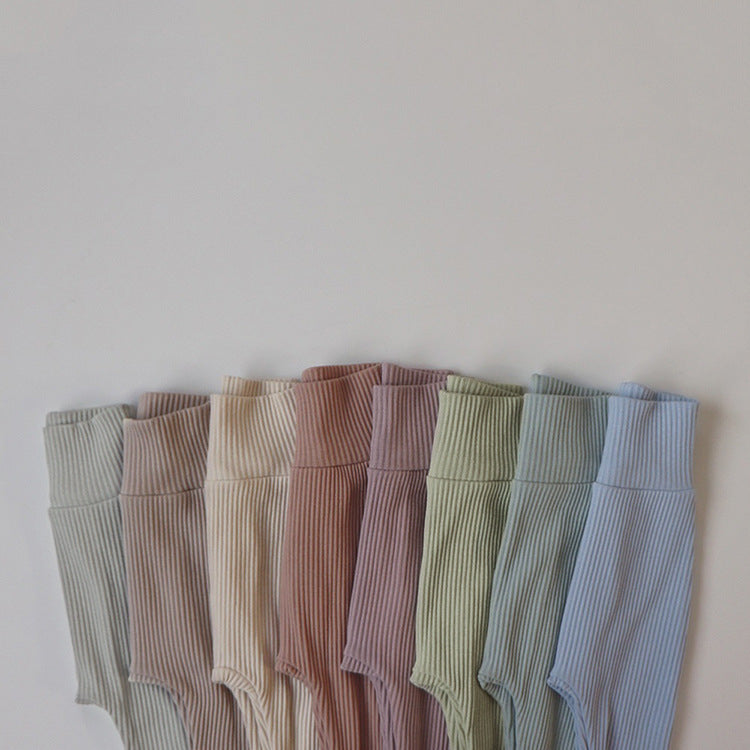 Arrival Spring and Autumn Baby Kids Boys and Girls Casual Solid Color Pants