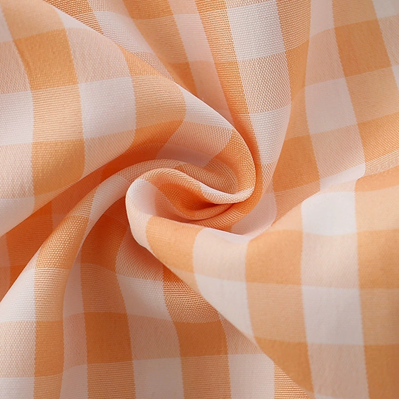 Summer Arrival Plaid Pattern Fly Sleeves Lace Decorated Dress for Stylish Girls, MyKids-USA®, Baby & Toddler Dresses, MyKids-USA - - - - - - -