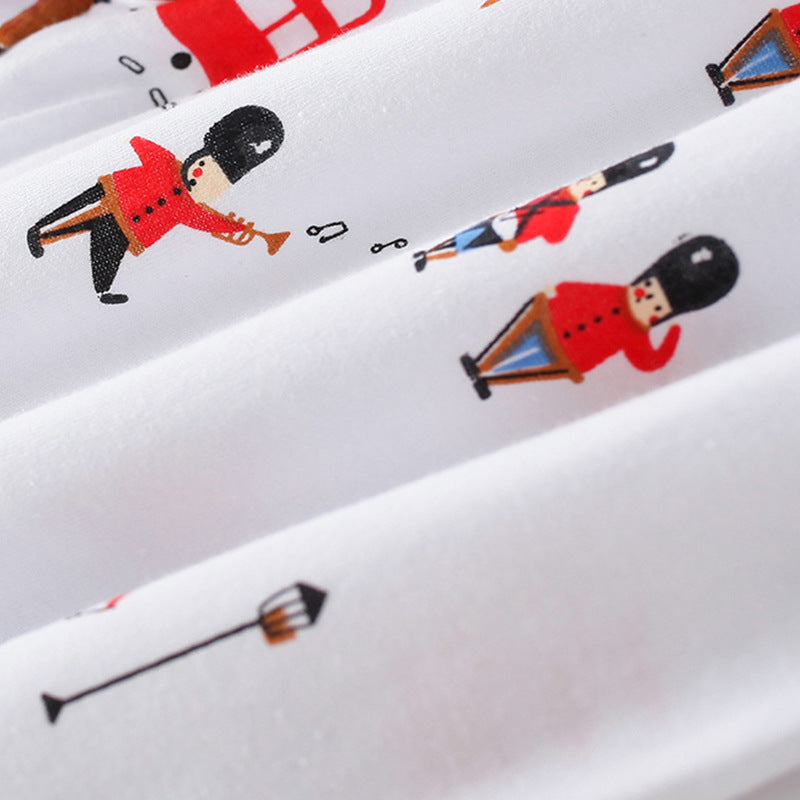 Summer Baby Kids Boys Cartoon Royal Guard Pattern T-Shirt And Short Clothing Set, MyKids-USA®, Baby & Toddler Outfits, MyKids-USA - - - - - - -