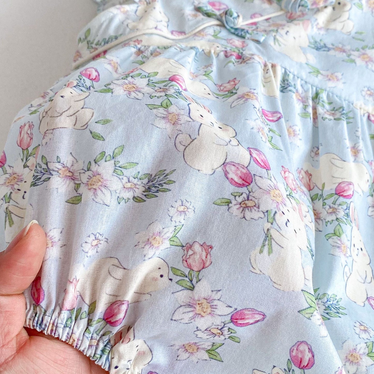 Summer Arrival Baby Girls Cartoon Animals Pattern Fly Sleeves Stand Collar Cute Onesies, MyKids-USA®, Baby One-Pieces, MyKids-USA - - - - - - -