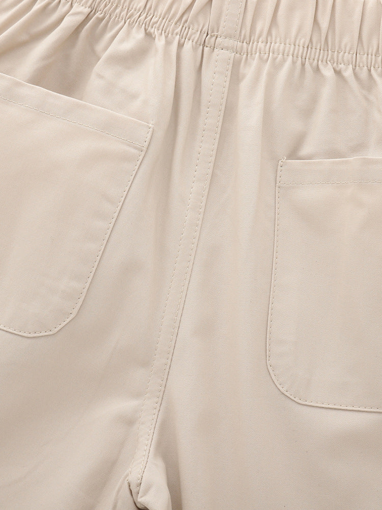 Summer Arrival Baby Kids Casual Style Solid Color Shorts