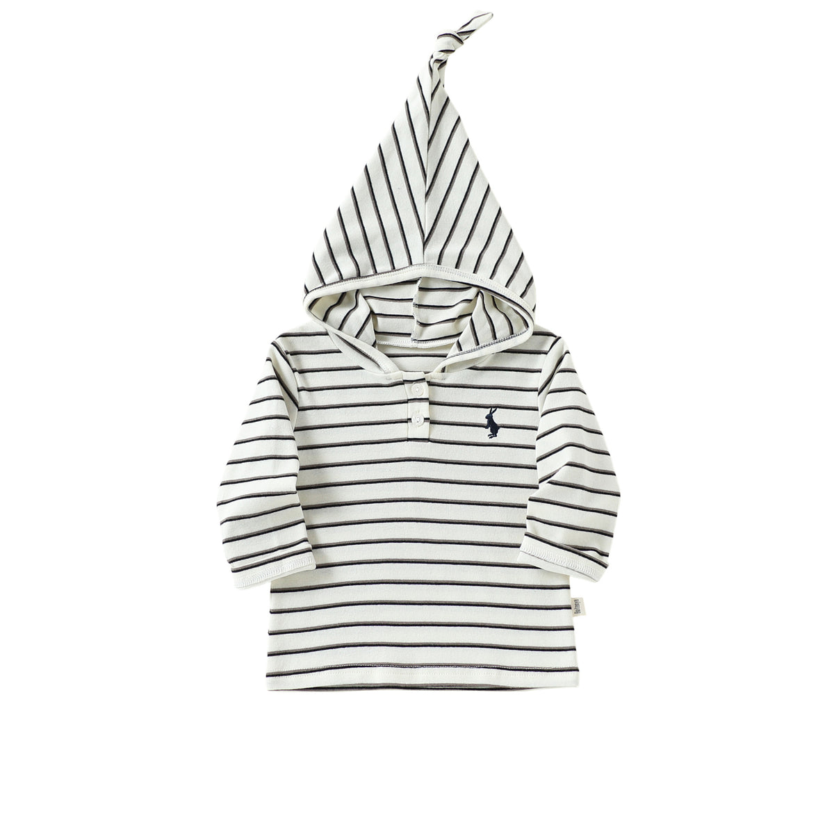 MyKids-USA® Autumn Arrival Baby Kids Unisex Long Sleeves Striped Pattern Hooded Top