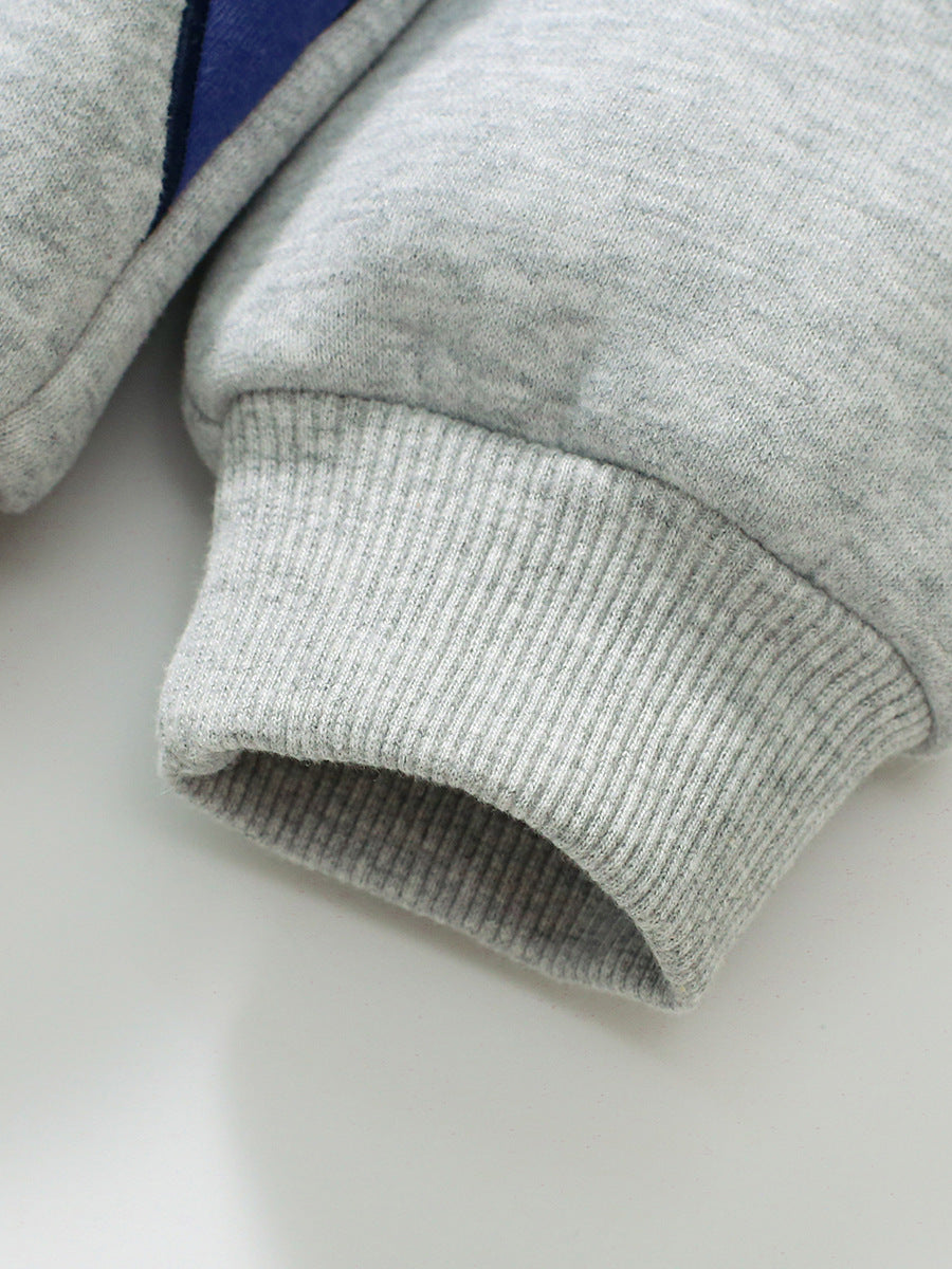 Thermal Children’s European And American Style Hooded Outerwear With Fleece – Jets Cartoon Boys’ Hoodie, MyKids-USA®, Baby & Toddler Outerwear, MyKids-USA - - - - - - -