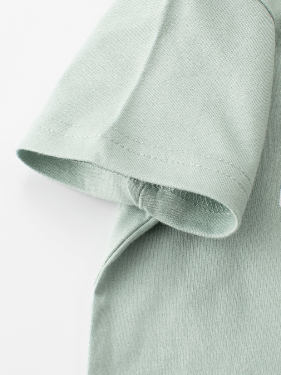 Boys’ Transformer Cartoon and Letters Print T-shirt in European and American Style, MyKids-USA®, Baby & Toddler Tops, MyKids-USA - - - - - - -