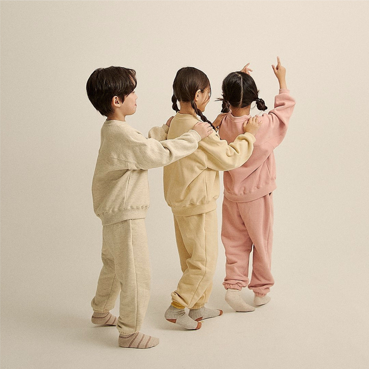 Spring Baby And Kids Unisex Solid Color Pullover Top And Pants Clothing Set, MyKids-USA®, Baby & Toddler Outfits, MyKids-USA - - - - - - - .