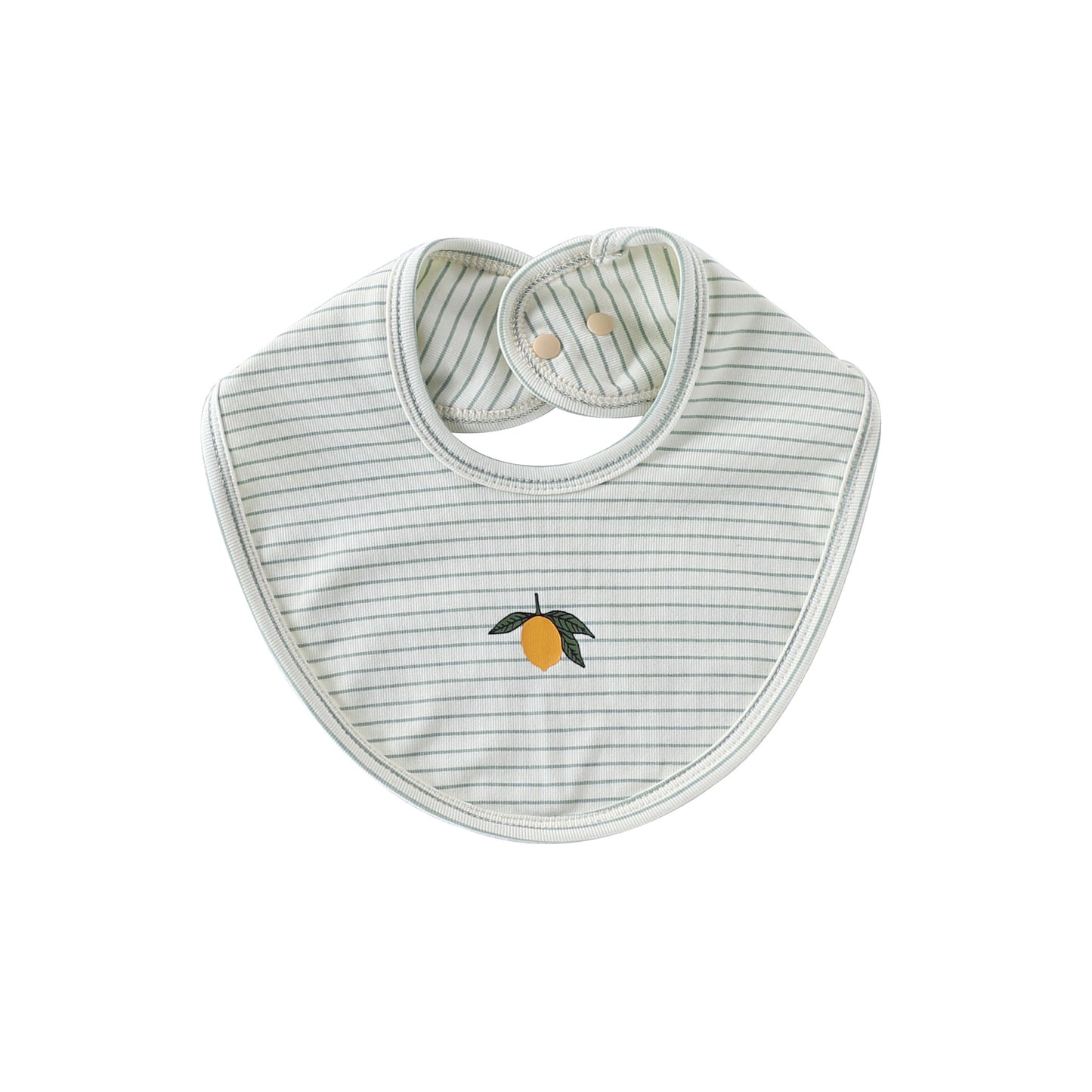 Simple Fruits Pattern Cotton Bib, MyKids-USA®, Bibs, MyKids-USA - Size/Age - S (1-3Y) - Color - Light Green - - - TR25030181448-B