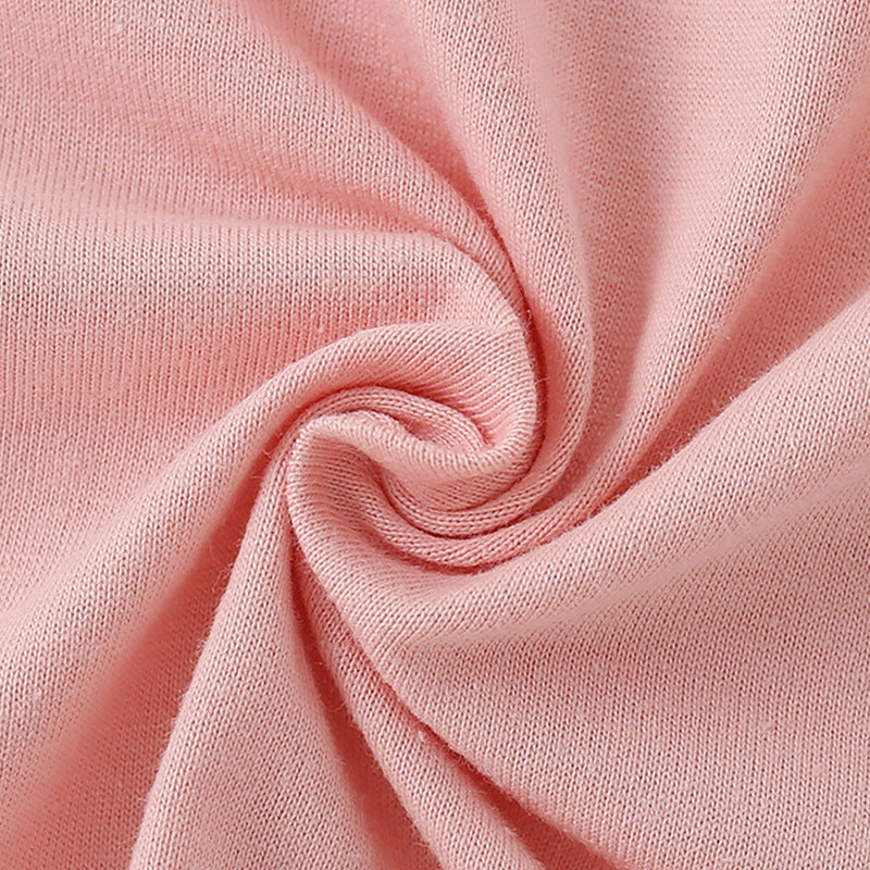 Girls’ Cartoon Rainbow Digger Pattern Short Sleeves T-Shirt In European And American Style For Summer, MyKids-USA®, Baby & Toddler Tops, MyKids-USA - - - - - - -