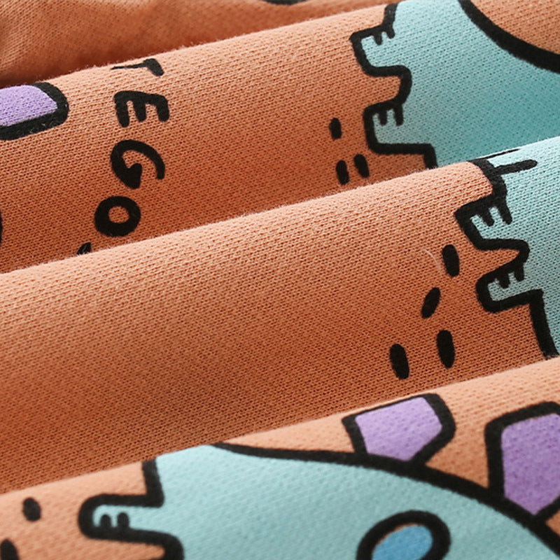 Summer Baby Kids Boys Dinosaur Cartoon Pattern T-Shirt And Shorts Clothing Set, MyKids-USA®, Baby & Toddler Outfits, MyKids-USA - - - - - - -