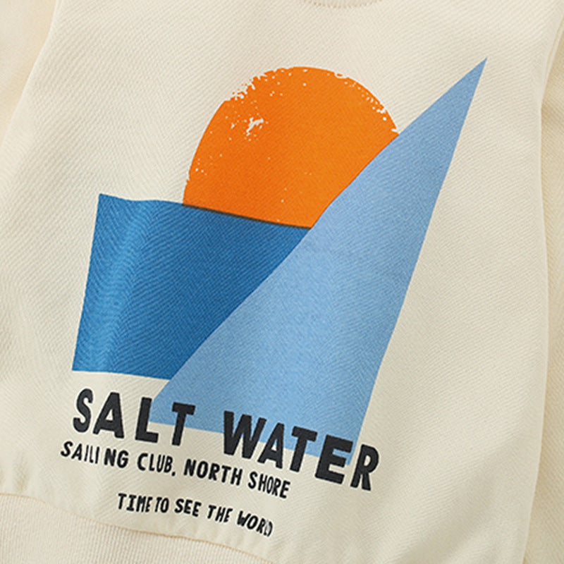 Autumn and Spring Arrival Geometric Pattern Long Sleeves Pullover for Stylish Boys, MyKids-USA®, Sweaters, MyKids-USA - - - - - - -