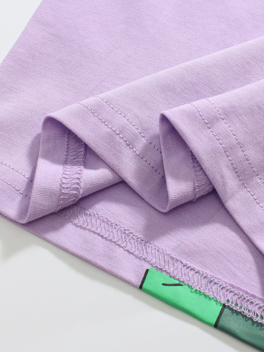 Girls’ Clothing Summer Collection – Crocodile Cartoon Children’s T-Shirt, MyKids-USA®, Baby & Toddler Tops, MyKids-USA - - - - - - -