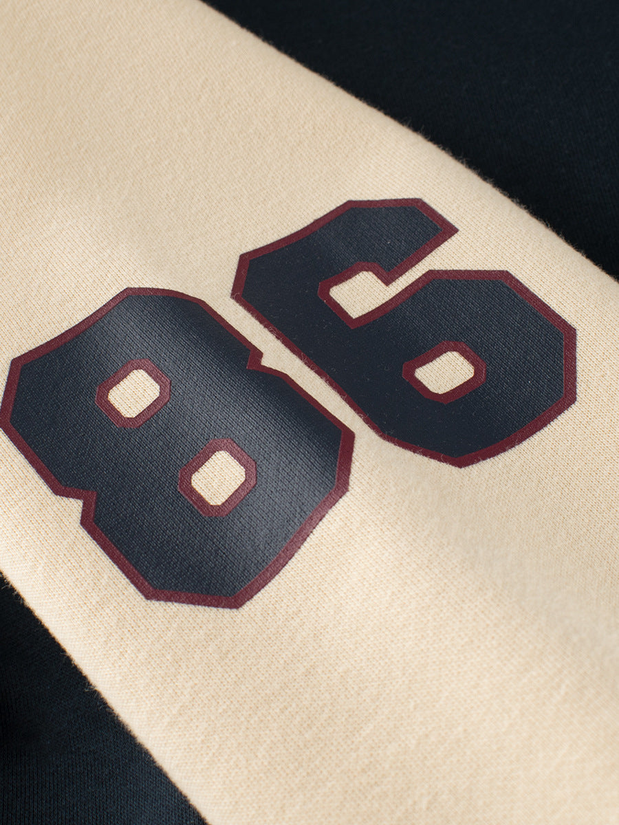 Boys and Girls Teddy Bear and Letters Printed Contrast Design Color Patchwork Single Breasted Striped Baseball Coat, MyKids-USA®, Baby & Toddler Outerwear, MyKids-USA - - - - - - -