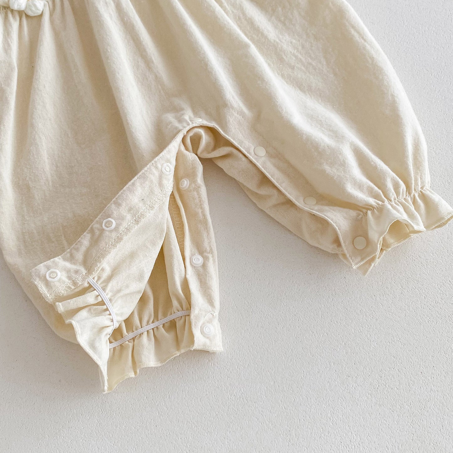 Spring Baby Flowers Print Color Patchwork Long Sleeves Romper For Girls, MyKids-USA®, Baby One-Pieces, MyKids-USA - - - - - - -