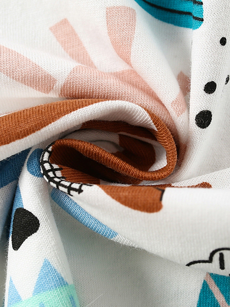 Boys’ Animals Cartoon Pattern Short Sleeves T-Shirt In European And American Style For Summer, MyKids-USA®, Baby & Toddler Tops, MyKids-USA - - - - - - -