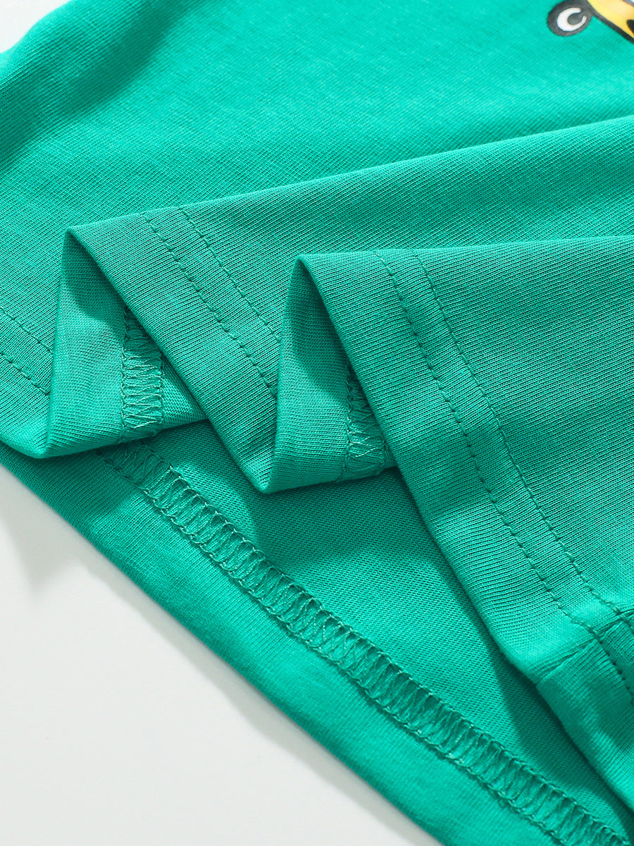 Boys’ Vehicles Print T-Shirt In European And American Style For Summer, MyKids-USA®, Baby & Toddler Tops, MyKids-USA - - - - - - -