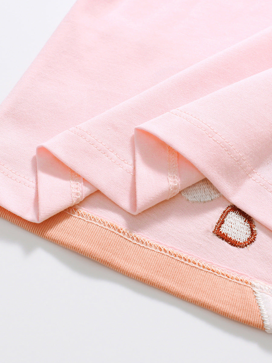 Baby Girls Kids Deer Cartoon Embroidery Long Sleeve Top Pullover, MyKids-USA®, Baby & Toddler Outerwear, MyKids-USA - - - - - - -