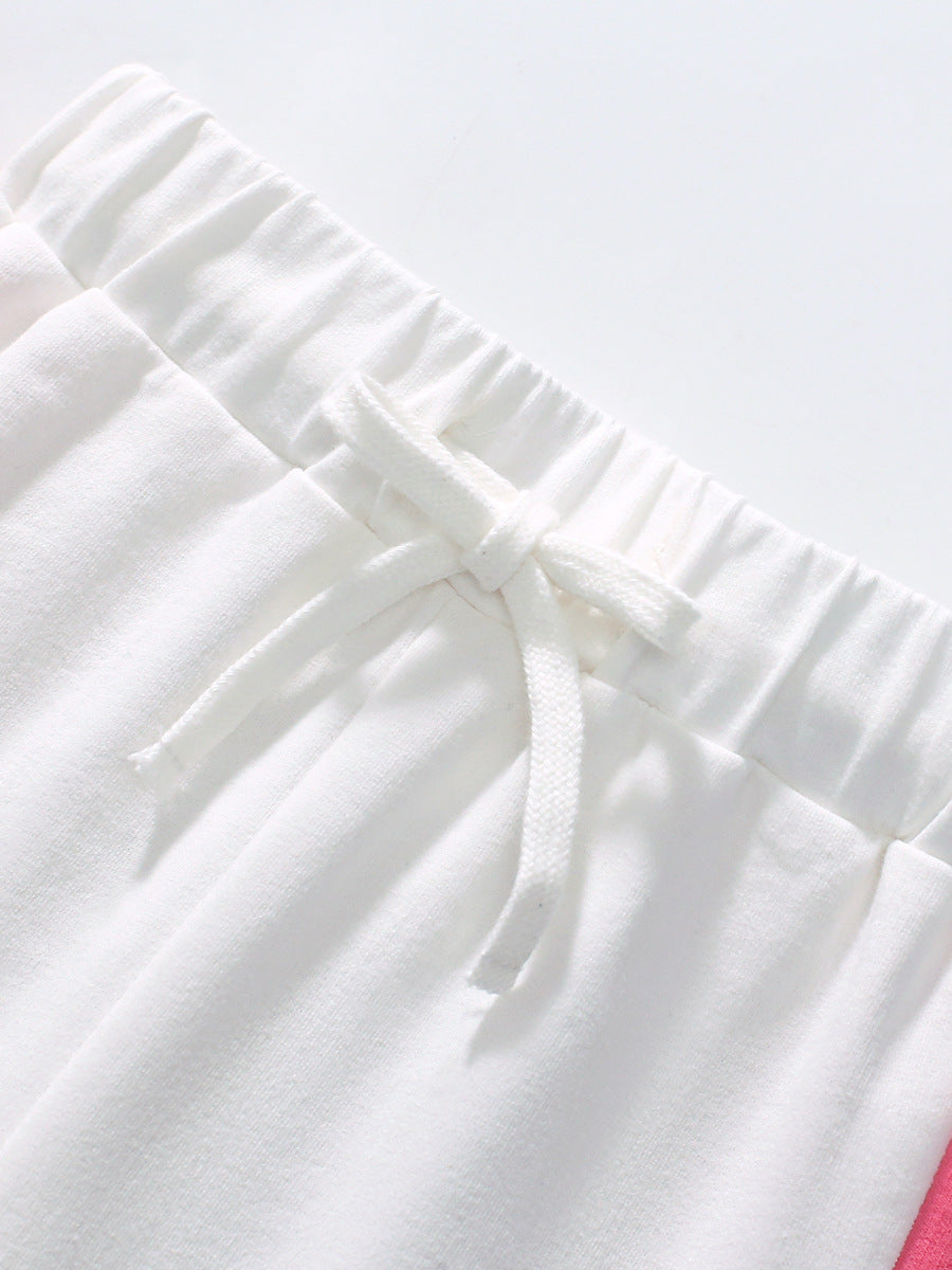 Summer Baby Kids Rainbow Cartoon Pattern T-shirt and Shorts Clothing Set for Girls, MyKids-USA®, Baby & Toddler Outfits, MyKids-USA - - - - - - -